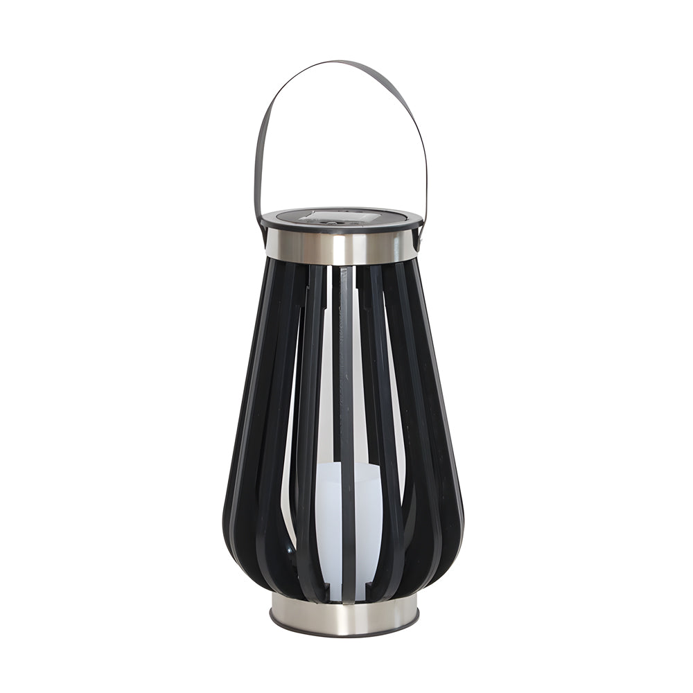 Solar-Powered LED Garden Lantern with Classic European Design