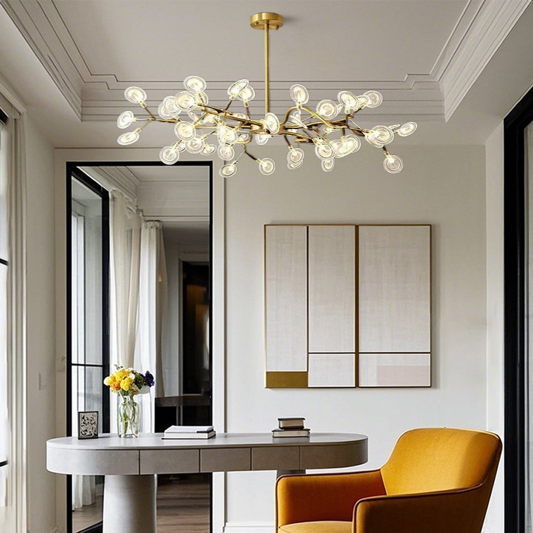 Firefly Satellite LED Pendant Light – Modern Chandelier for Living Spaces