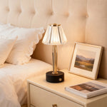 Classic Touch Table Lamp with USB Charging, Iron & Acrylic