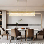 Artisan Iron and Glass Chandelier with Adjustable Chain, 8 or 10 Lights
