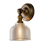 American Retro Solid Brass LED Wall Sconce for Bedroom and Living Room
