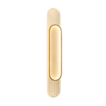 Modern Linear LED Wall Sconce with Wood Grain Finish
