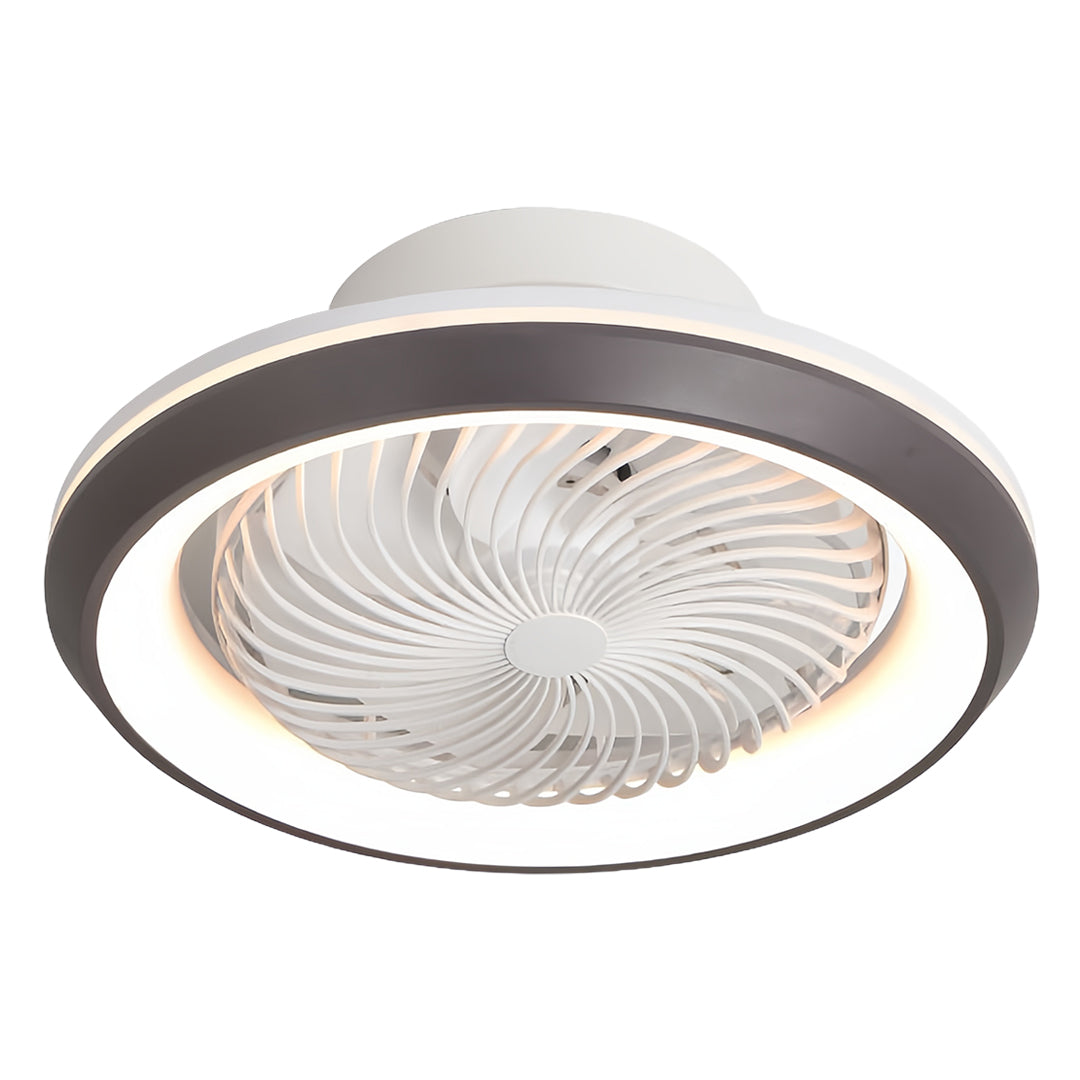 Aura 7-Blade Ceiling Fan with Integrated LED Light and Remote