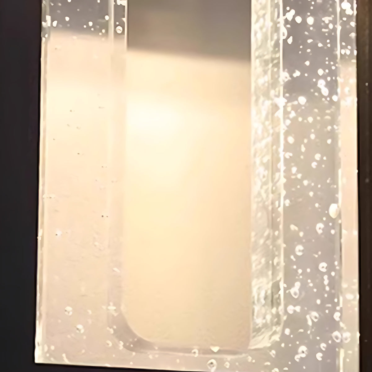 Lumière Crystal Outdoor Wall Sconce — Waterproof LED Architectural Lighting