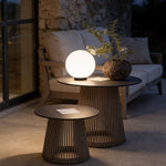 Lunar Acrylic LED Landscape Light – Modern Outdoor Garden Sphere