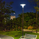 Solar & Hardwired LED High Pole Street Light – IP65 Waterproof Black Aluminum