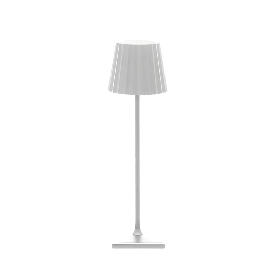 Lumina Cordless Touch Table Lamp in Matte Aluminum