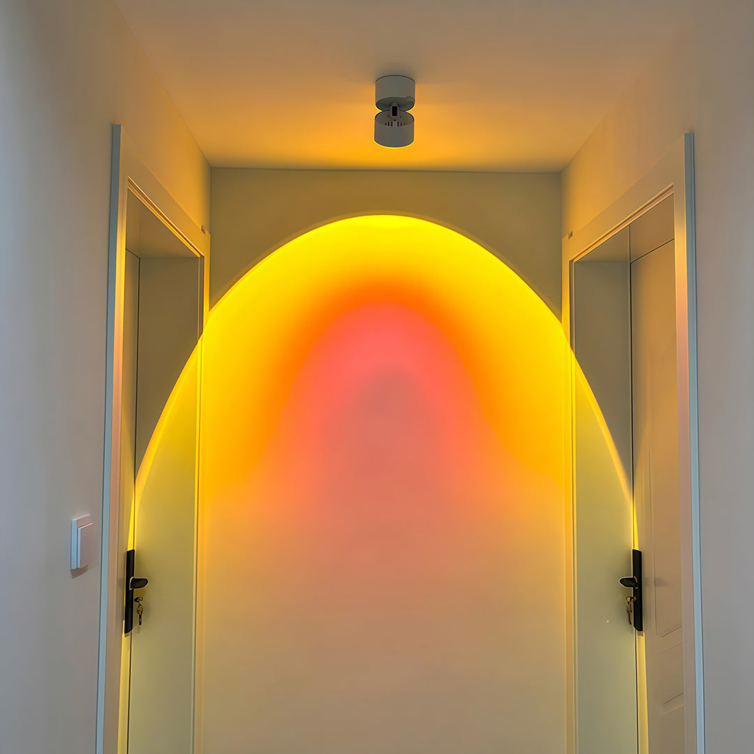 Aurora Hill LED Ceiling Spotlight with Sunset Glow