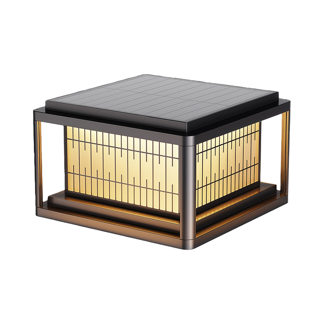 Modern Outdoor Pillar Lights Waterproof LED Column Lamp for Courtyard