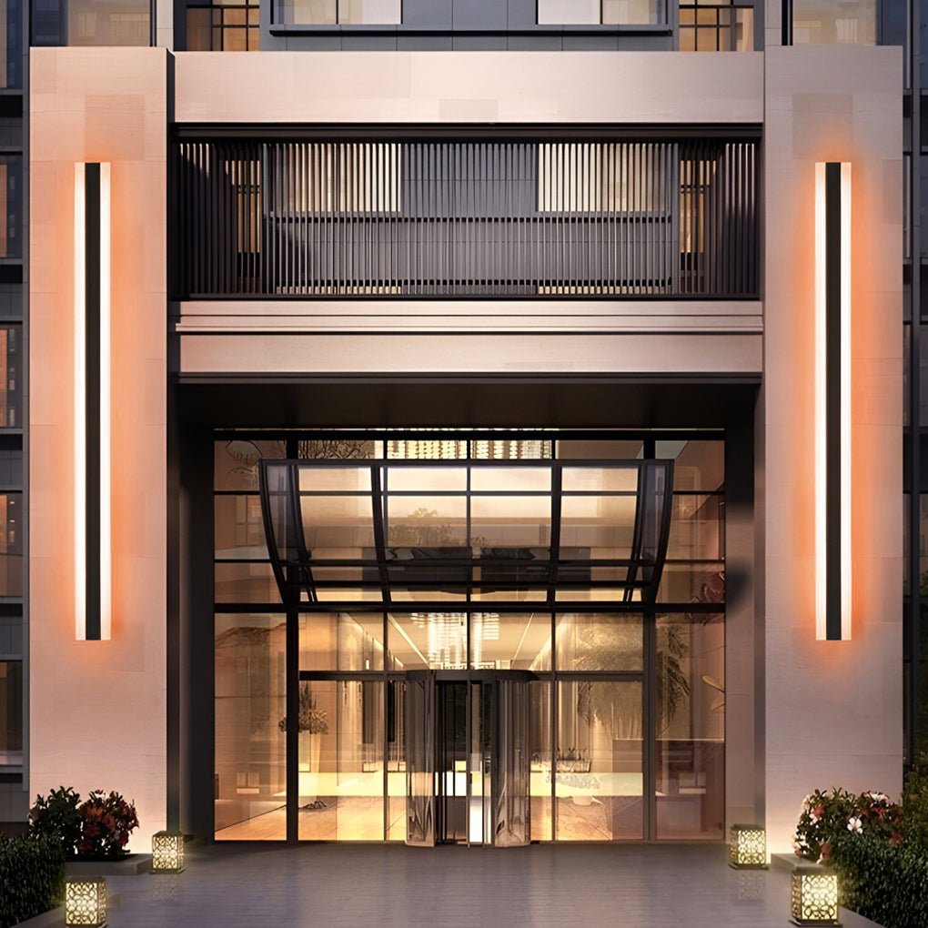 Luma Linear RGB LED Outdoor Wall Light in Stainless Steel