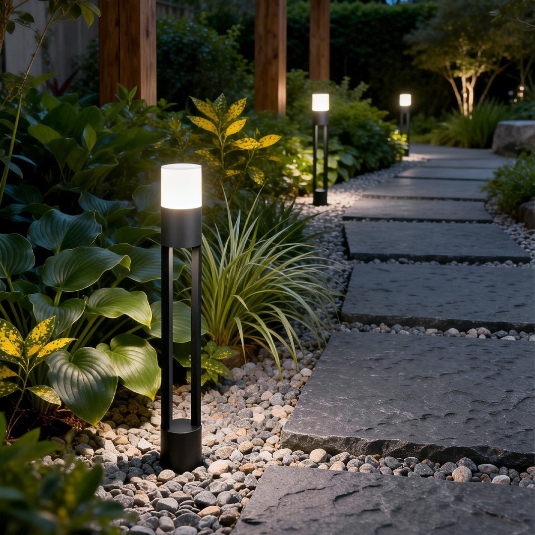 Minimalist LED Bollard Light for Pathways and Gardens