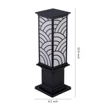 Modern Outdoor Bollard Light | Die-Cast Aluminum Landscape Lamp