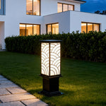 Modern Outdoor Bollard Light | Die-Cast Aluminum Landscape Lamp