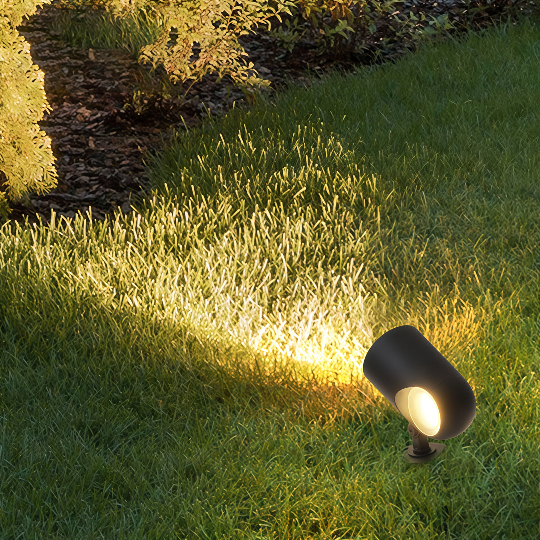 Architectural Outdoor Spotlight with Die-Cast Aluminum Body