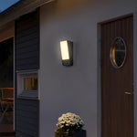 Modern Outdoor Wall Sconce with Motion Sensor, IP65 Waterproof Aluminum LED Light