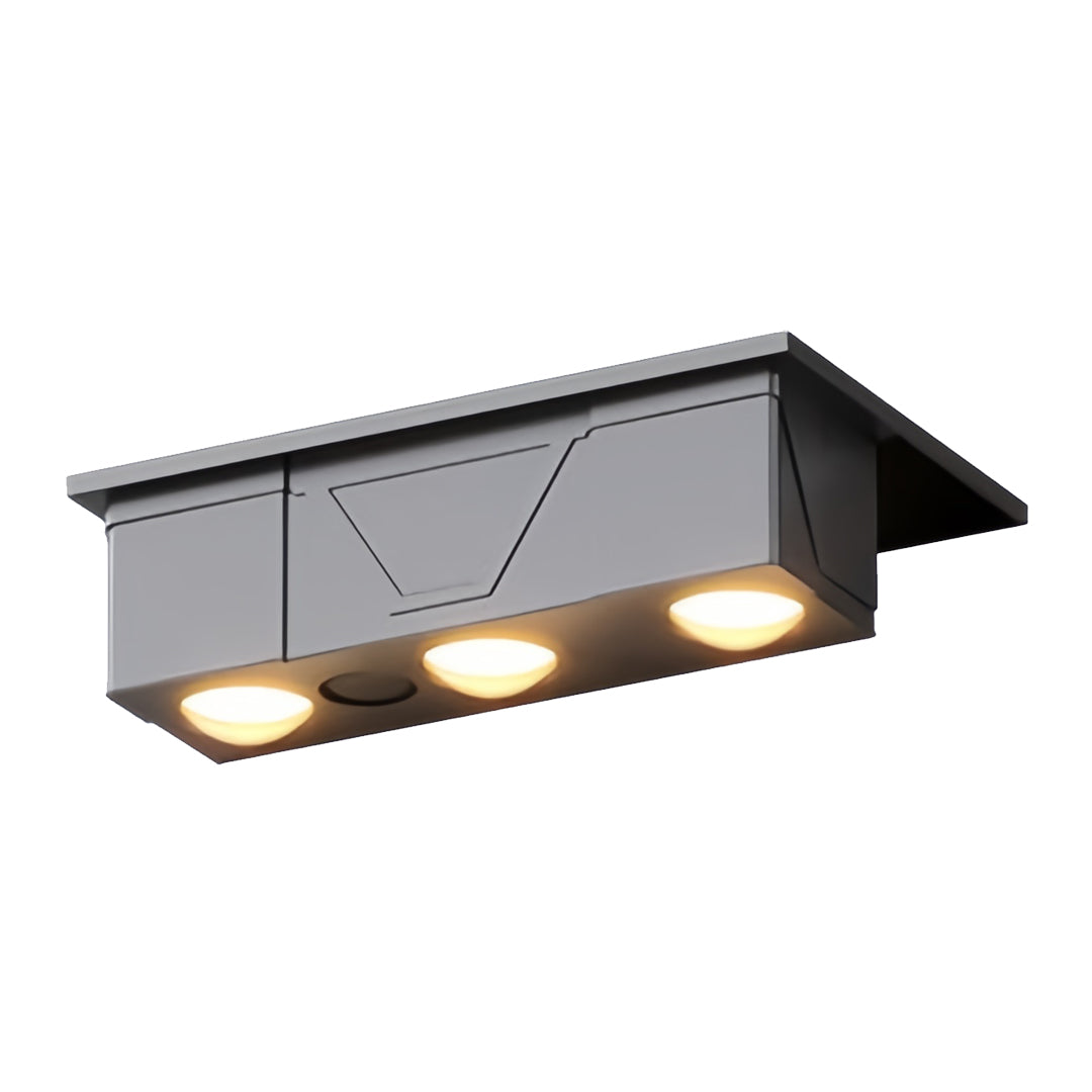 Solar LED Wall Wash Light – Minimalist Outdoor Architectural Lighting