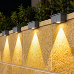 Solar LED Wall Wash Light – Minimalist Outdoor Architectural Lighting