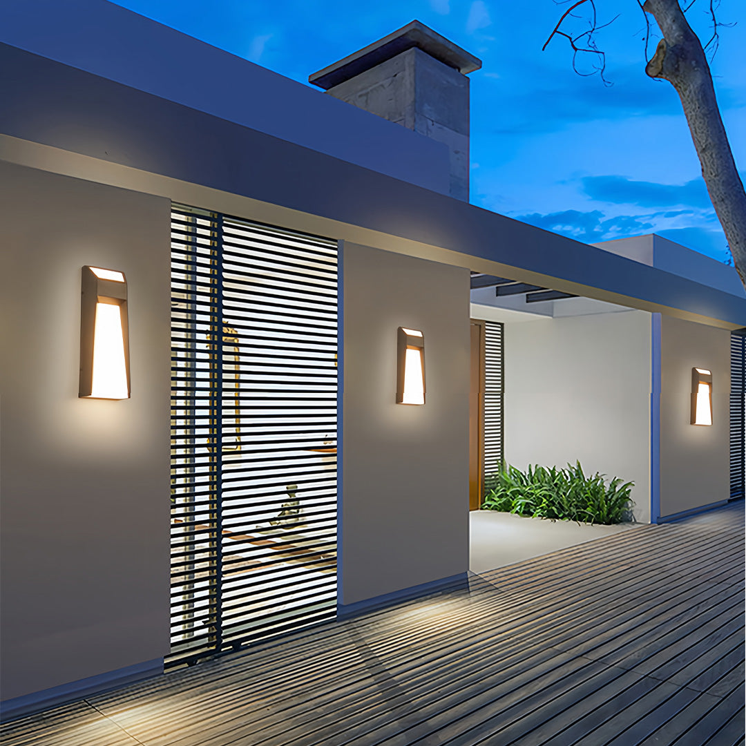 Extra Large Outdoor Wall Sconce – Modern Waterproof LED Wall Light