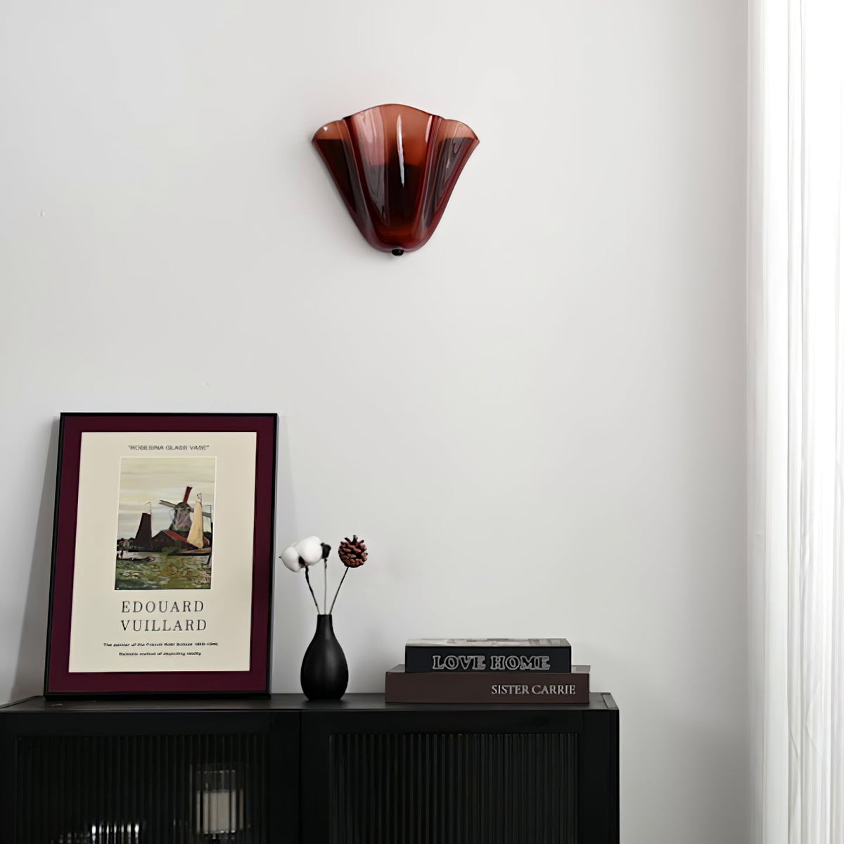 Petalia Sculptural Glass Wall Sconce | Modern Organic Lighting