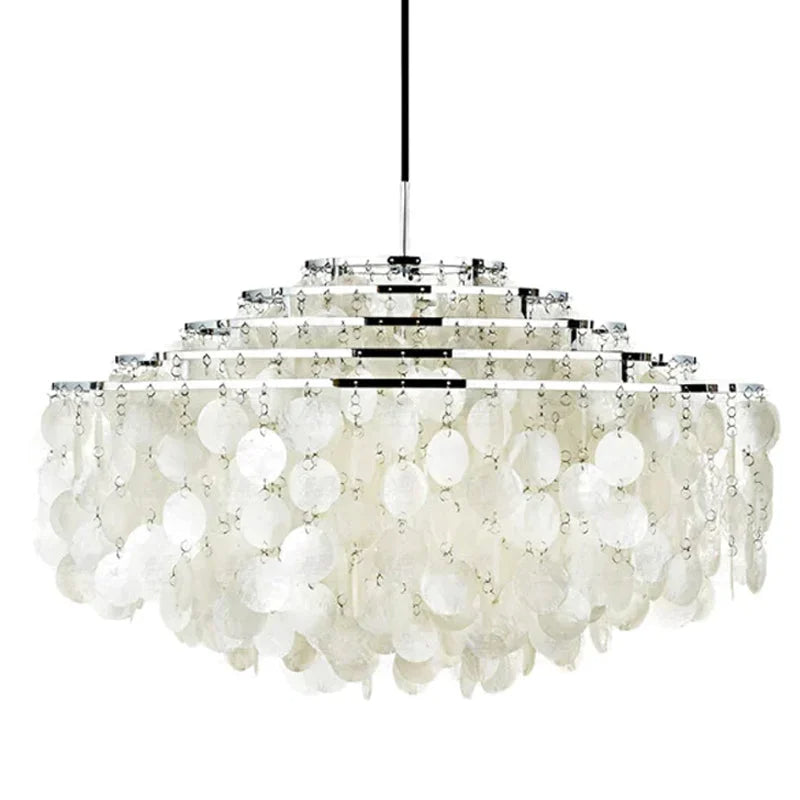 Halo Shell Chandelier