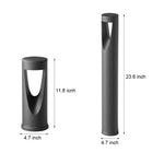 Modern LED Bollard Path Light with Warm 3000K Glow for Courtyard and Garden