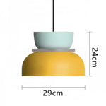 Nordic Simple Macaron Acrylic Chandelier