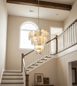 Lustrava Prism Chandelier – Handcrafted Murano Glass Pendant Light