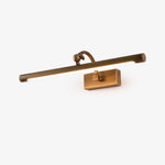 Serelune Pivot Vanity Wall Light – Antique Brass LED Sconce