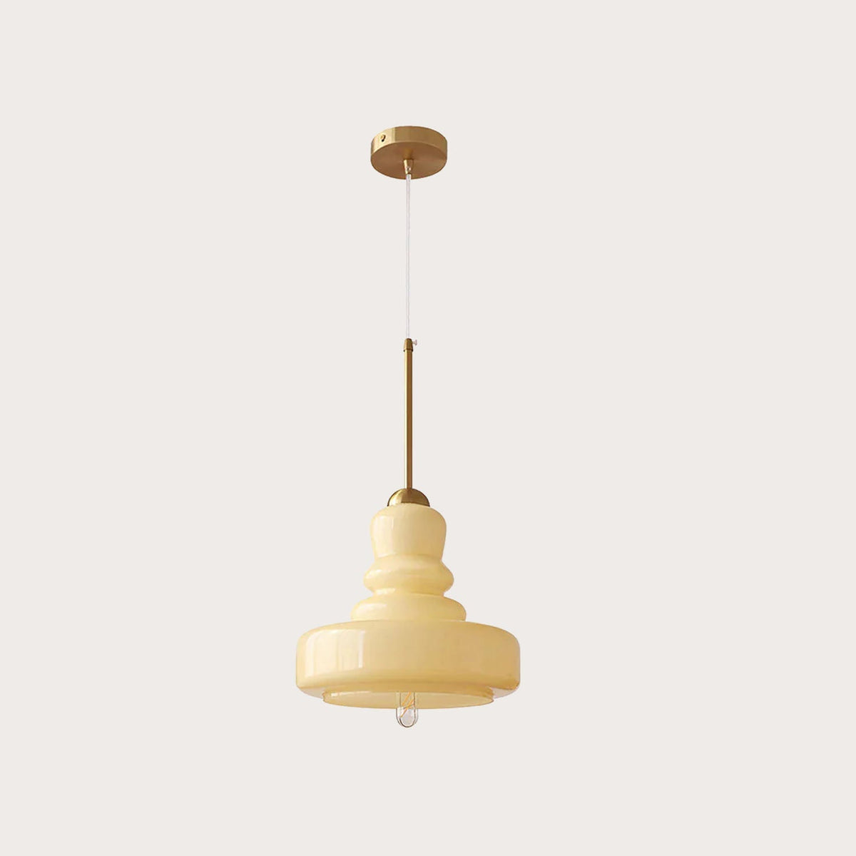 French Colorful Gourd Chandelier