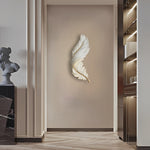 Feather Wall Lamp Art Deco LED Sconce for Modern Interiors