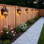 Aurelia Outdoor Wall Sconce — Waterproof Aluminum Courtyard Light