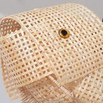 Handwoven Bamboo Fish Pendant Light for Dining Room and Kitchen Island