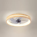 Aria Five-Blade Wood Ceiling Fan with Dimmable LED Light