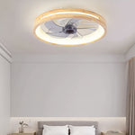 Aria Five-Blade Wood Ceiling Fan with Dimmable LED Light