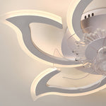 AuraSilent Ceiling Fan Light – Minimalist LED Flush Mount with Whisper-Quiet Motor