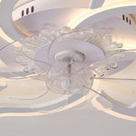 AuraSilent Ceiling Fan Light – Minimalist LED Flush Mount with Whisper-Quiet Motor