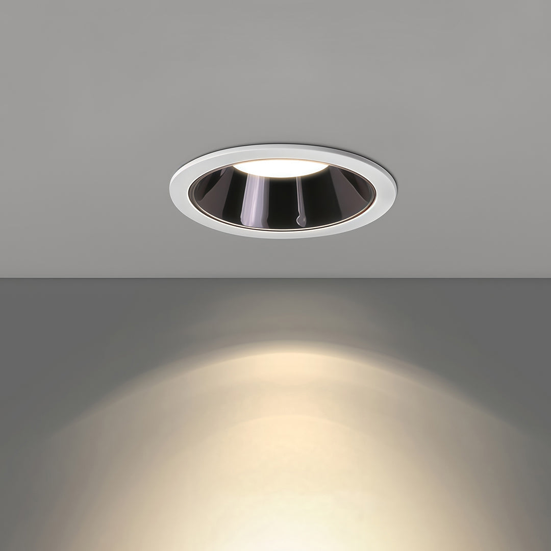 Adjustable Recessed Downlight with Anti-Glare Honeycomb Mesh