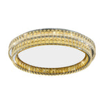 Lumière Crystal Flush Mount Ceiling Light in Chrome