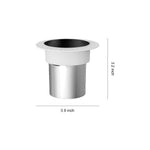 Flush Mount LED Spotlight with Deep Baffle, Full-Spectrum Light