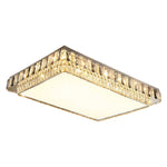 Lumière Crystal Flush Mount Ceiling Light in Chrome