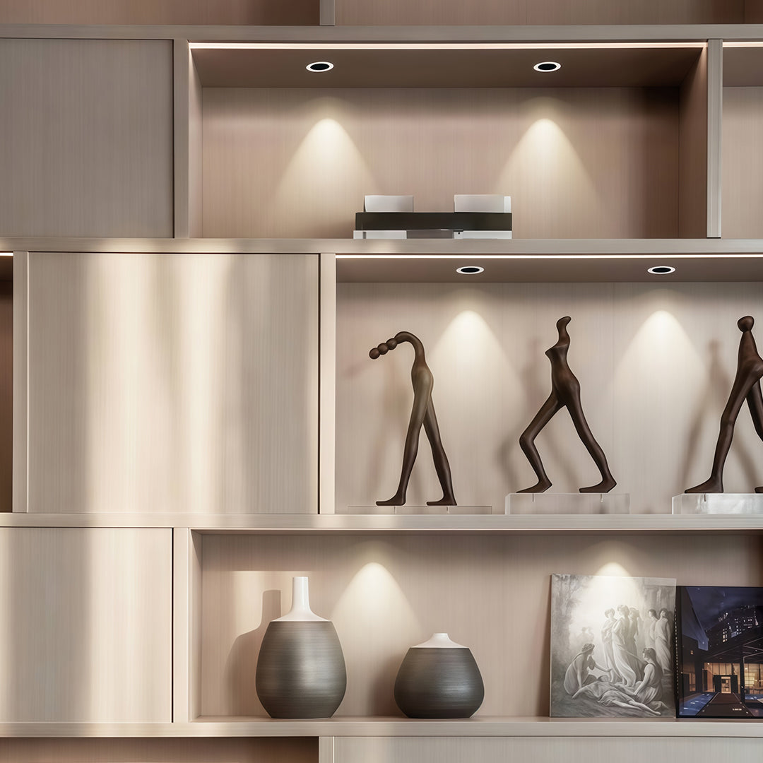 Recessed LED Spotlight with Adjustable 15 Degree Beam for Accent Lighting