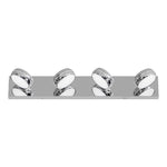 Chrome LED Vanity Light for Bathroom Mirror, Modern Minimalist Wall Mount