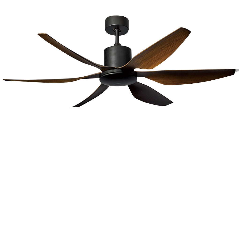 Frequency Conversion 66 Inch Silent Ceiling Fan Lamp 24W Dimming With Remote Control