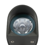 LumaWall Outdoor LED Wall Wash Light in Gray Aluminum