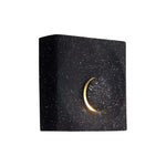 Eclipse Frosted Cement LED Wall Sconce for Modern Interiors