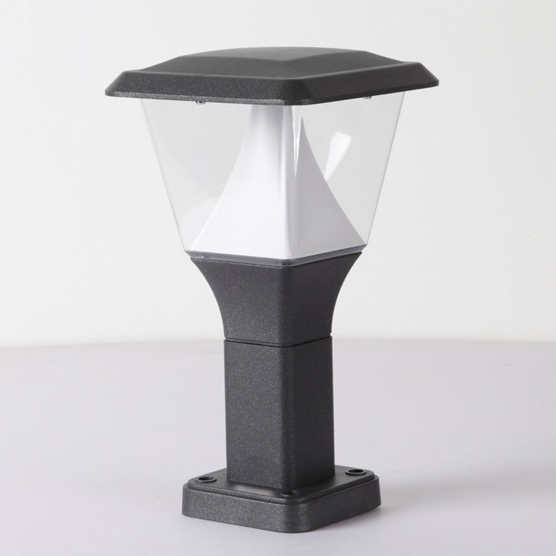 Modern Minimalist LED Bollard Light for Garden Paths – 6.5" Outdoor Landscape Lighting
