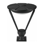 Vintage-Inspired Outdoor Pillar Lights with Dual Power Options