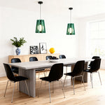 Geometric Felt Pendant Light with Acoustic Design for Modern Interiors