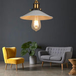 Adjustable Industrial Metal Stylish Cone Shaped Pendant Lighting