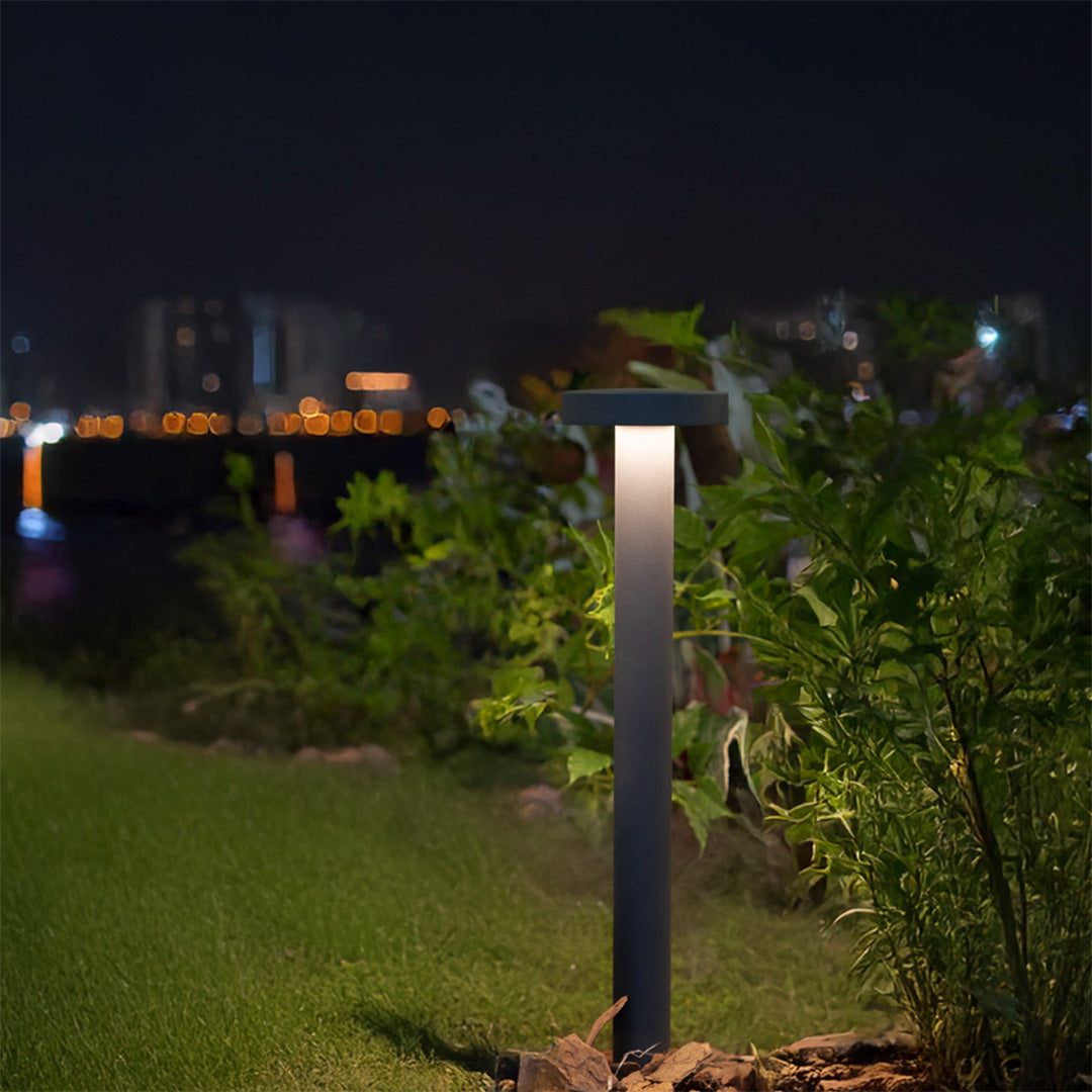 Modern LED Bollard Path Light for Outdoor Landscape Illumination
